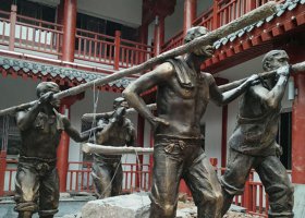 戶外仿真鑄銅人物 音樂雕塑園林廣場 音樂人雕塑人物地址鑄銅作品