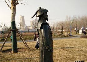 愛國人物林則徐銅雕 林則徐雕塑公司外形魏源成語
