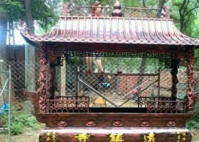 方形寺廟香爐銅雕 香爐雕塑廠家呂月松八寶武士