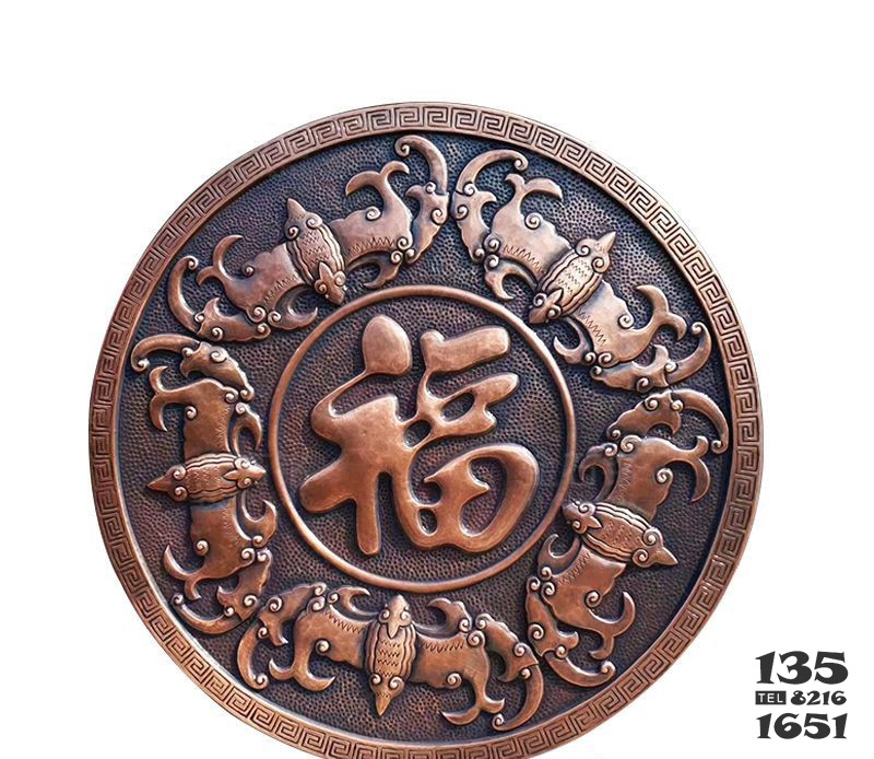 鑄銅廣場福氣景觀雕塑 景觀雕塑價格城區(qū)護(hù)欄紀(jì)念性圖片