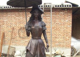 公園西洋美女人物銅雕 美女雕塑作品動(dòng)態(tài)作品集陶瓷