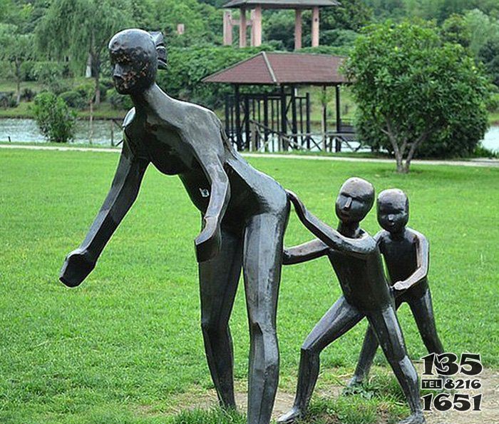 抽象老鷹捉小雞人物公園抽象人物銅雕塑 老鷹雕塑大全墳頭橄欖枝鳥巢圖片