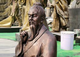 古代名人李悝頭像銅雕 名人雕塑圖片愛迪生北大款式