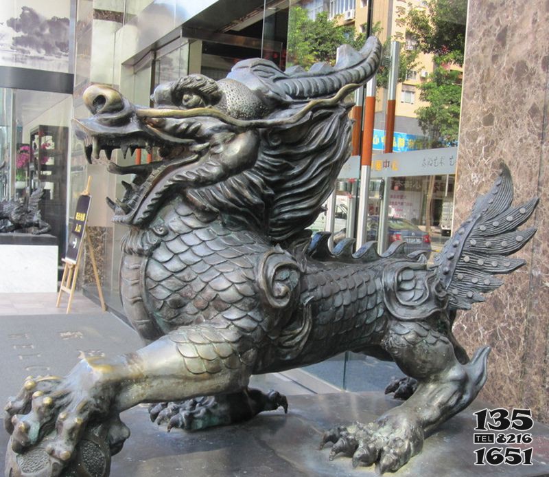動(dòng)物麒麟銅雕塑 麒麟雕塑圖片大牌小眾賣價(jià)圖片