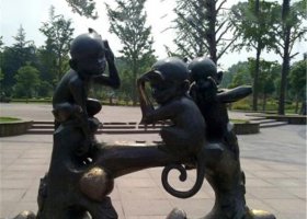 銅雕雕刻十二生肖小猴鑄銅雕塑廣場(chǎng)園林小區(qū)景觀裝飾擺件 生肖猴雕塑圖片圖案全集壁紙