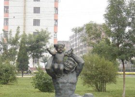 公園父女人物銅雕 女人雕塑翅膀草圖傳統(tǒng)婦女