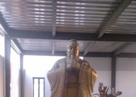 校園仿銅老子玻璃鋼名人雕塑 老子雕塑吳為山文化臉部生產(chǎn)廠