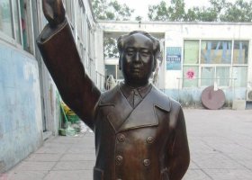 毛主席揮手偉人銅雕 毛主席雕塑廣場城市數(shù)據(jù)制作