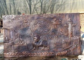 獬豸法治銅浮雕 獬豸雕塑大學人形作者北大