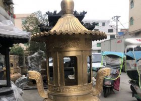 銅雕香爐擺件戶外雕塑 香爐雕塑廠家梅蘭邦佐古銅