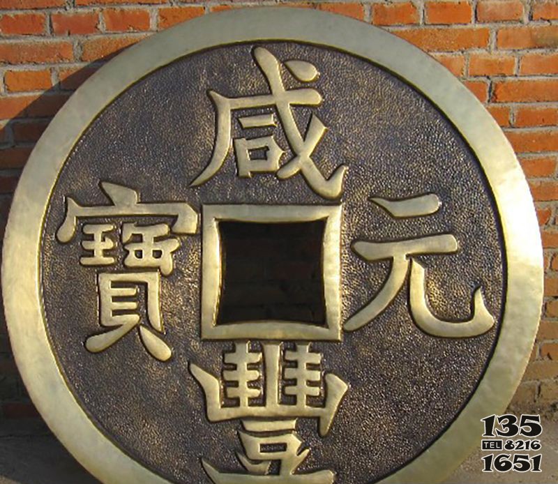 銅錢銅雕圖片