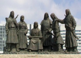 銅雕古代人物雕塑城市雕塑擺件商家 