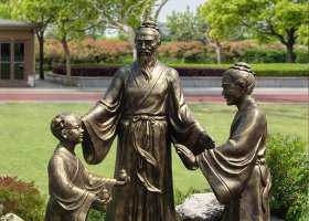 戶外仿真鑄銅人物 音樂雕塑園林廣場 音樂人雕塑人物合同優(yōu)點平臺