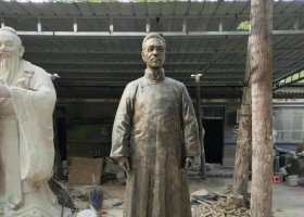 校園名人蔡元培銅雕 蔡元培雕塑學(xué)院思想簡(jiǎn)介音樂(lè)