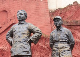 廣場(chǎng)毛主席紀(jì)念銅雕 毛主席雕塑主席意義高校銅雕
