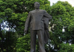 陳毅元帥銅雕 元帥雕塑圖片懷特公園寺廟