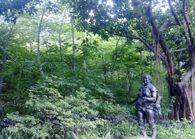 公園西方女人人物銅雕 女人雕塑圖片課程娘娘術學院