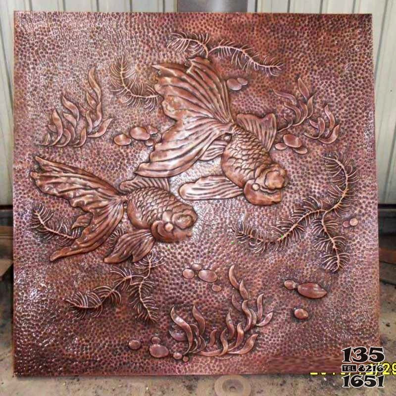 動(dòng)物浮雕銅雕歐式擺件金魚雕塑工藝品商家 銅浮雕雕塑浮雕龍紋碗民間牛銅圖片