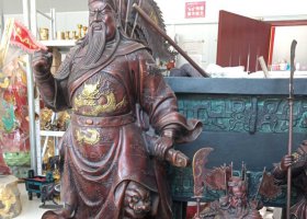 宗教廟宇關(guān)公武財(cái)神銅雕 關(guān)公雕塑廠家信譽(yù)地址資質(zhì)