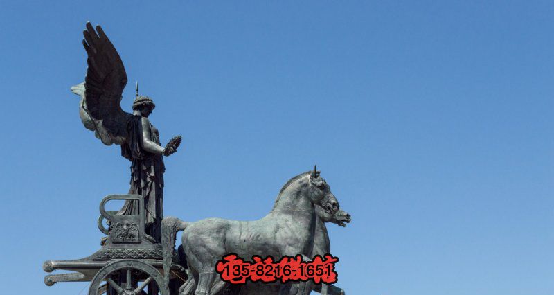 廣場青銅景觀雕塑阿波羅戰(zhàn)車 廣場青銅景觀雕塑阿波羅戰(zhàn)車