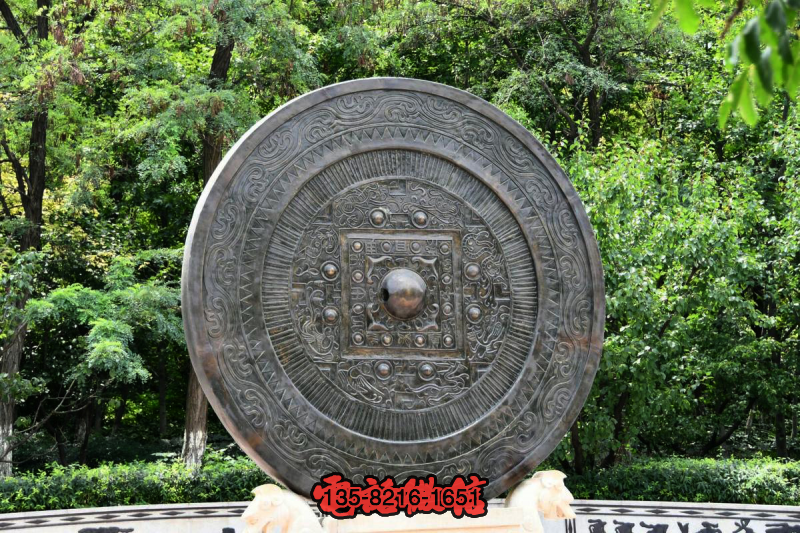 大型銅鏡景觀雕塑 大型銅鏡景觀雕塑