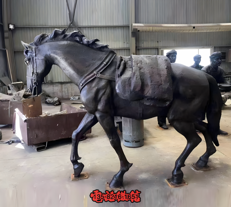 純銅鑄造馬雕塑 純銅鑄造馬雕塑