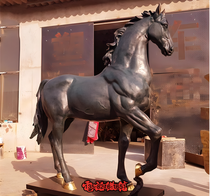 鑄銅駿馬雕塑 鑄銅駿馬雕塑