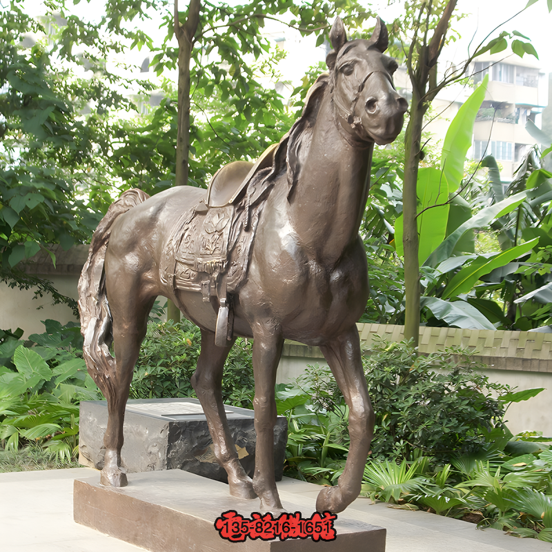 純銅鑄造戰(zhàn)馬銅雕 純銅鑄造戰(zhàn)馬銅雕