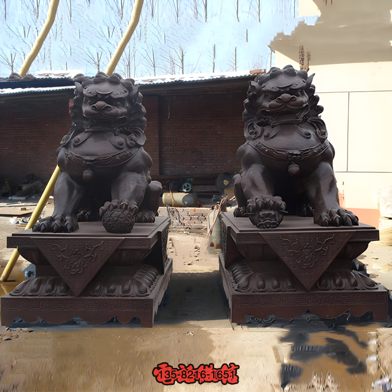 北京天安門銅獅子雕塑 北京天安門銅獅子雕塑
