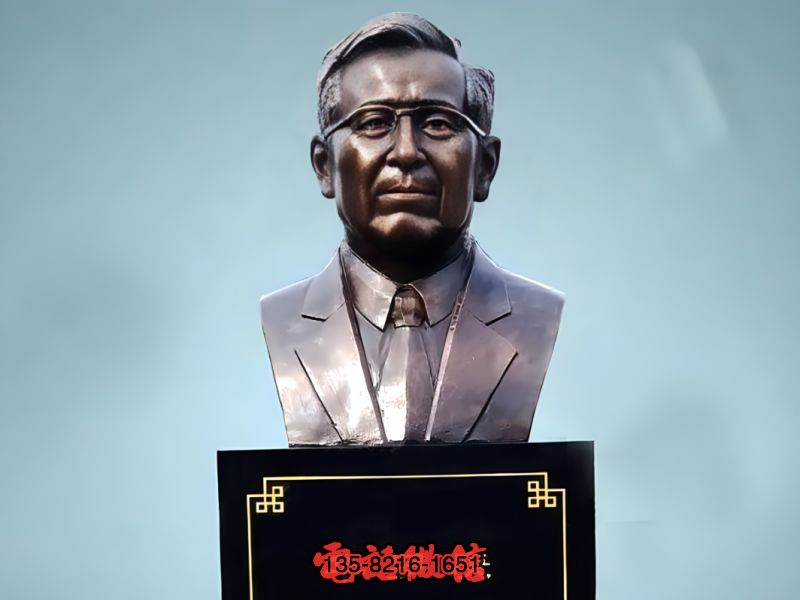 數(shù)學(xué)家華羅庚胸像銅雕 數(shù)學(xué)家華羅庚胸像銅雕