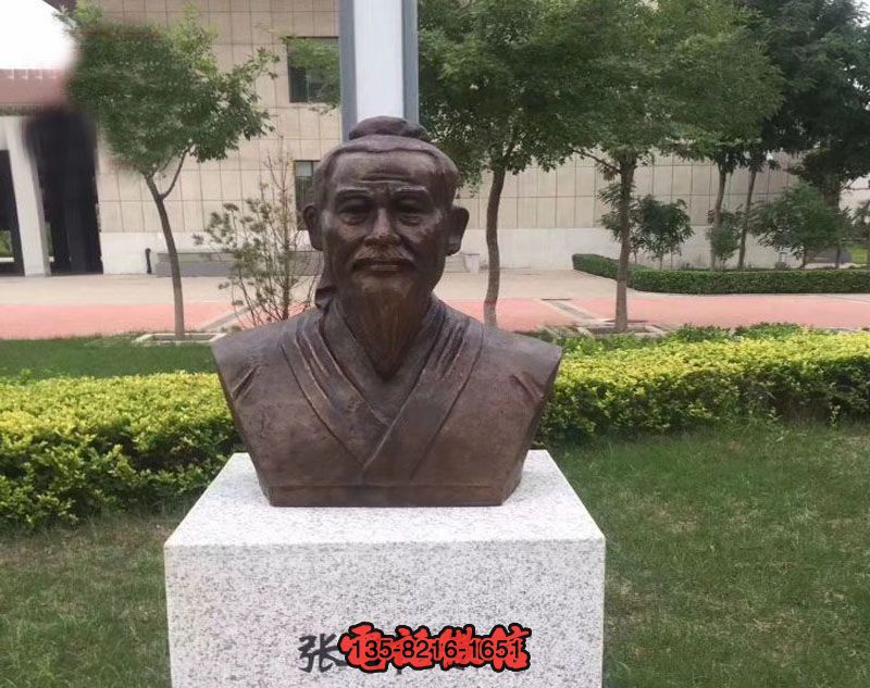 張仲景純銅胸像銅雕 張仲景純銅胸像銅雕