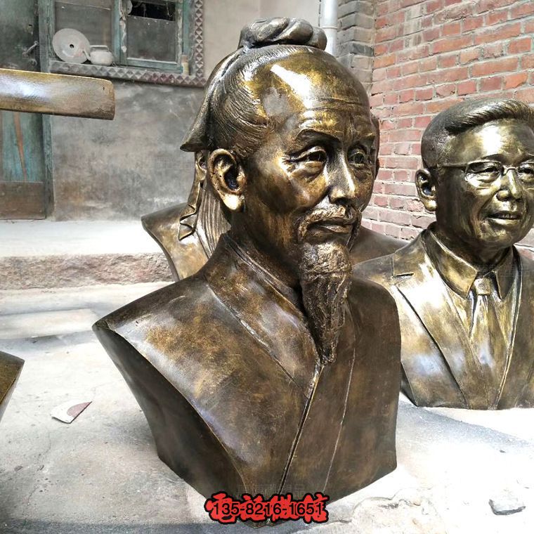 祖沖之頭像胸像銅雕 祖沖之頭像胸像銅雕